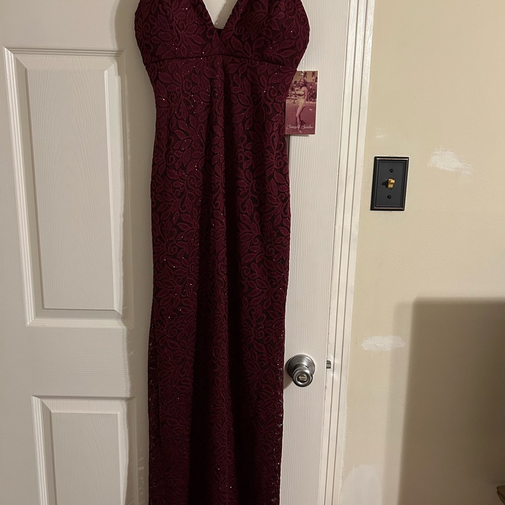 Emerald Sundae Women's Maxi Dress - Burgundy